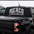 MERCD Rear Window Decal